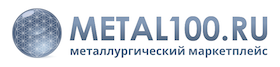 Metal100 metallurgical marketplace logo